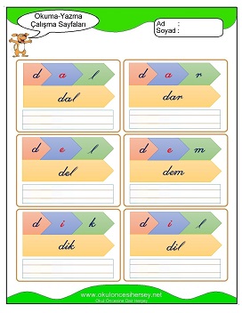 d sesi Grubu Çalışma Sayfaları